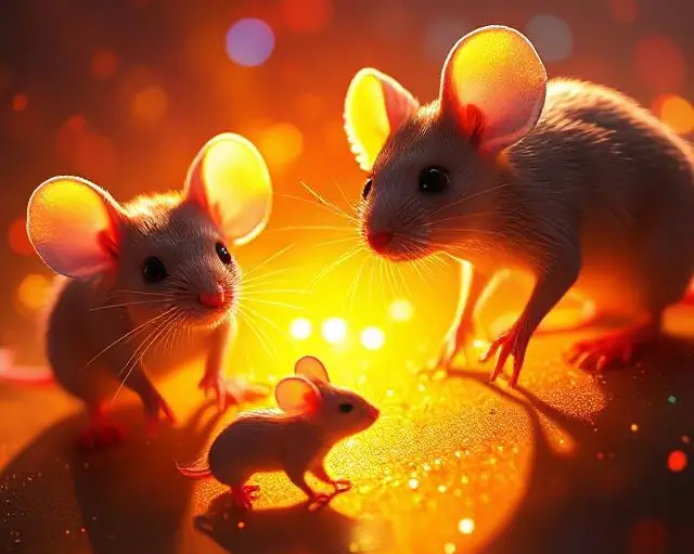 Mouse droppings found in a dark corner of a Toronto home.